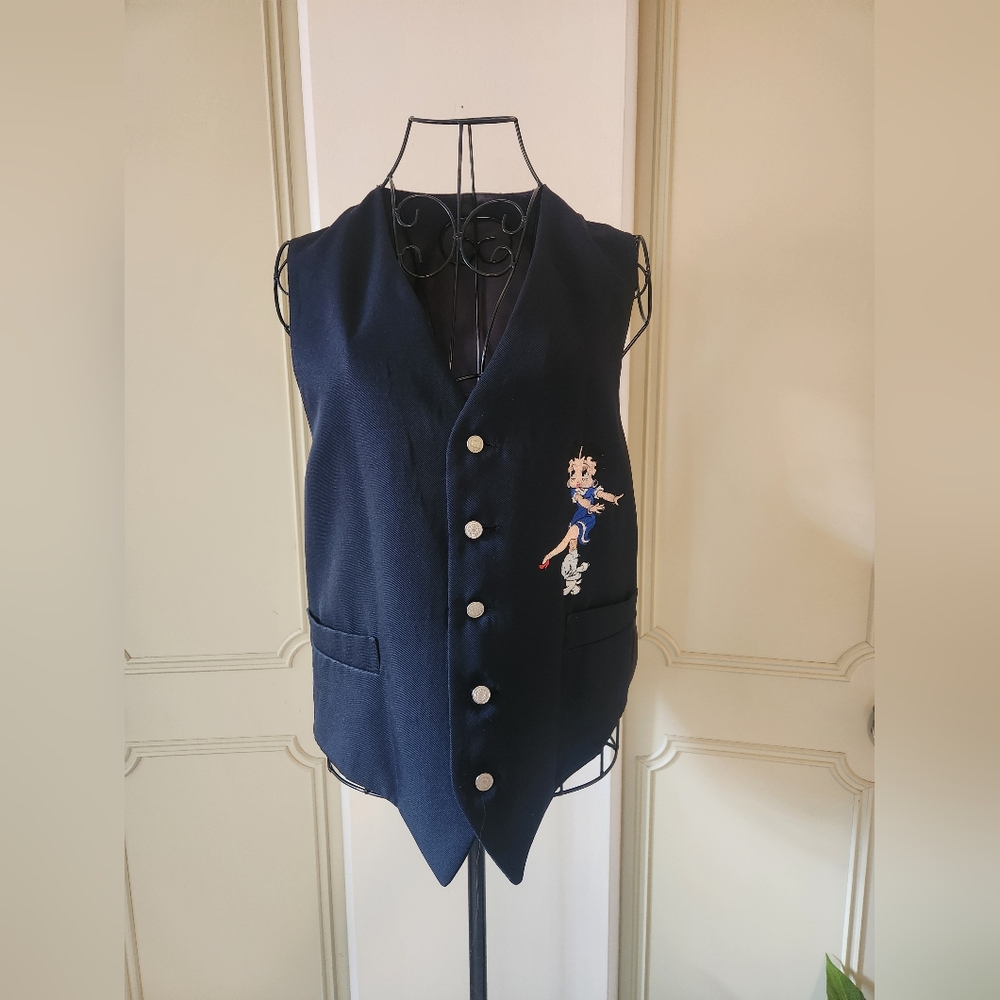 Vintage Too Cute Women's Betty Boop Vest